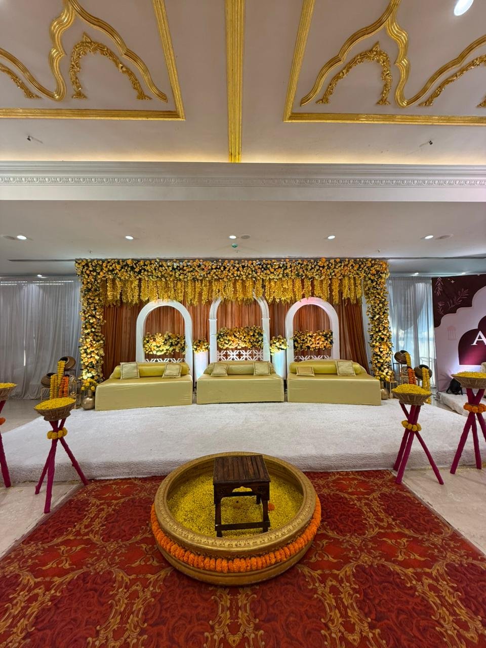 Grand Wedding Mandap